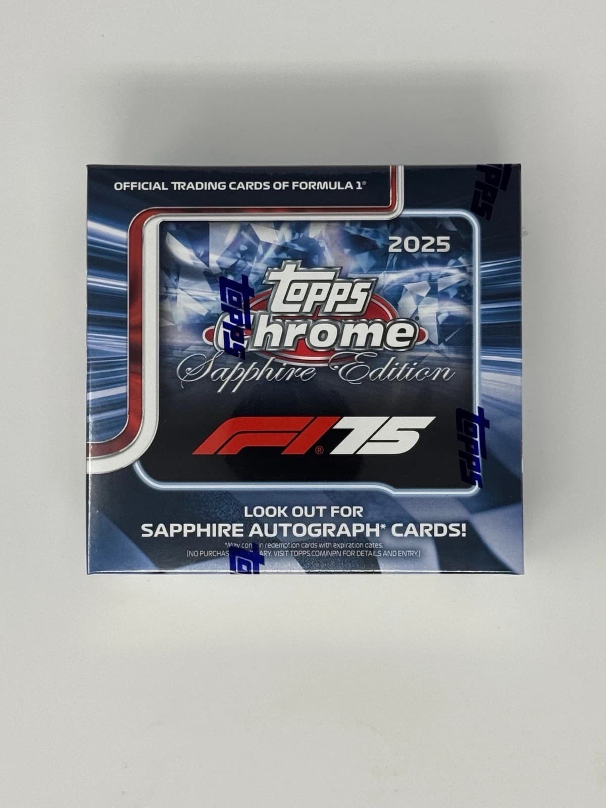 2025 Topps Chrome Sapphire Edition F1 Formula 1 Hobby Box Sealed