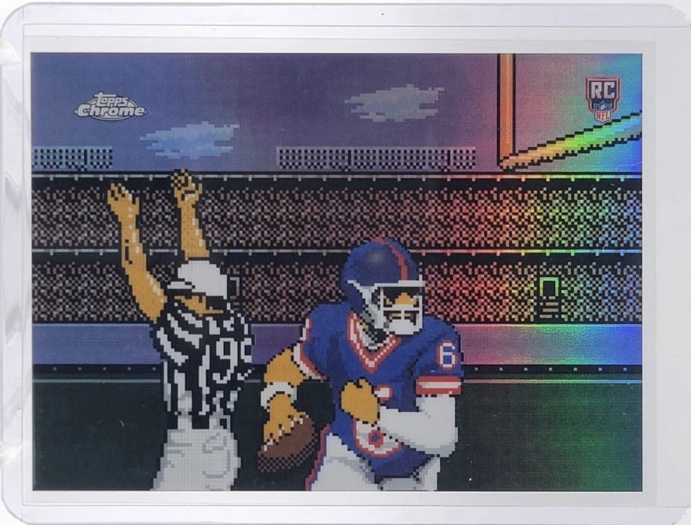 JAXSON DART 2025 TOPPS CHROME TECMO SUPER BOWL ROOKIE SSP CASE HIT NY GIANTS