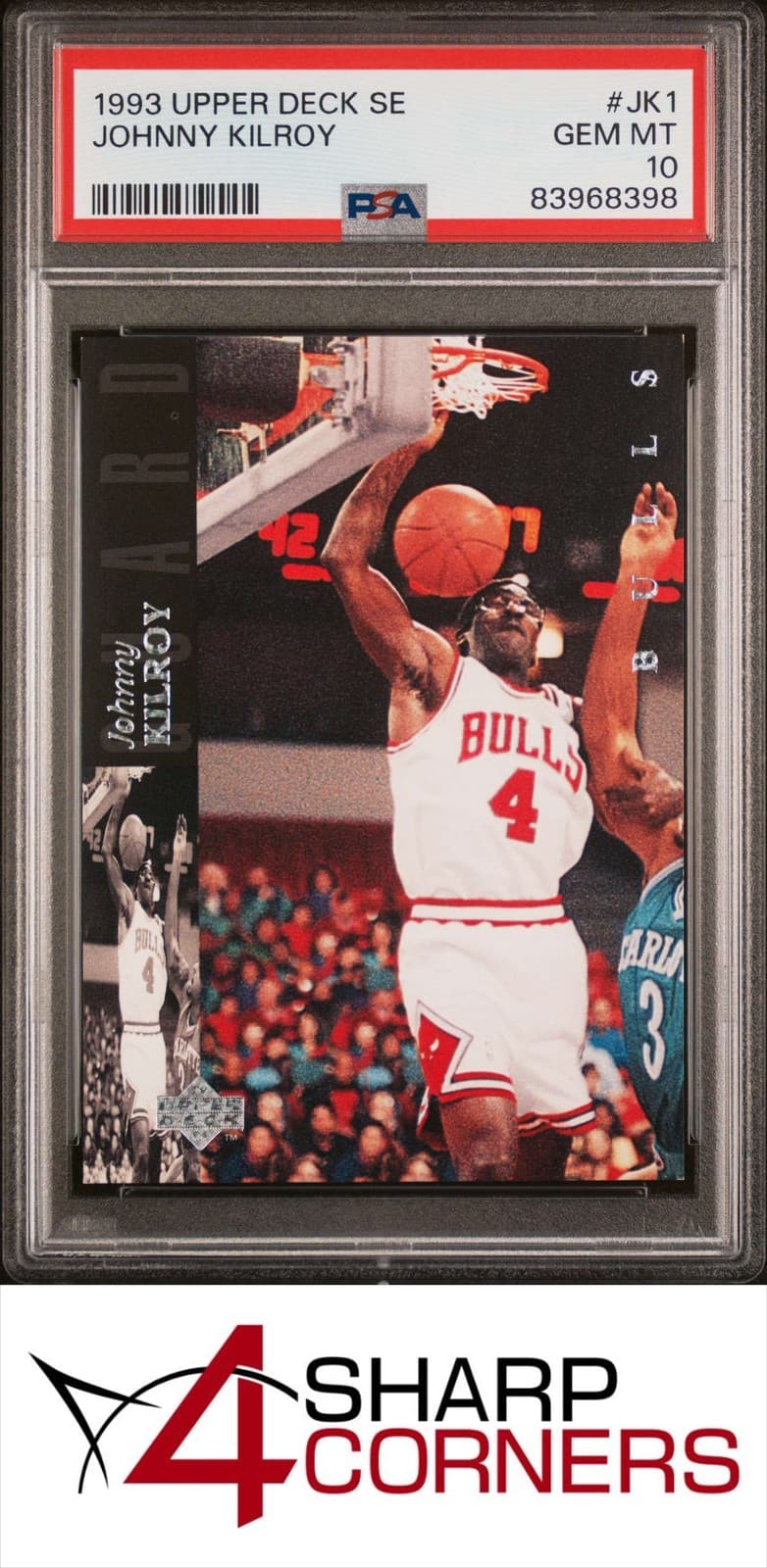 1993 Upper Deck Se #Jk1 Johnny Kilroy-Michael Jordan Psa 10