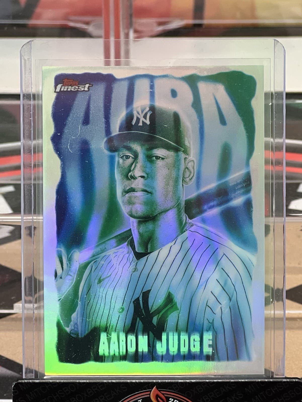2026 Topps Finest AURA - AARON JUDGE - (SSP, Case Hit) #AU-1