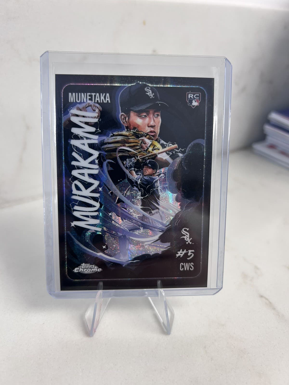 Munetaka Murakami Rookie Card Ultra Violet CASE HIT SSP Topps Chrome 2026 #UV-7