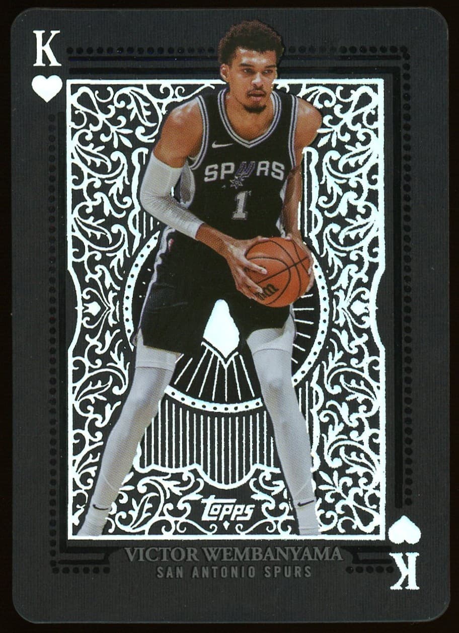 2025 Topps Chrome All Kings #AK-1 Victor Wembanyama Spurs SSP CASE HIT