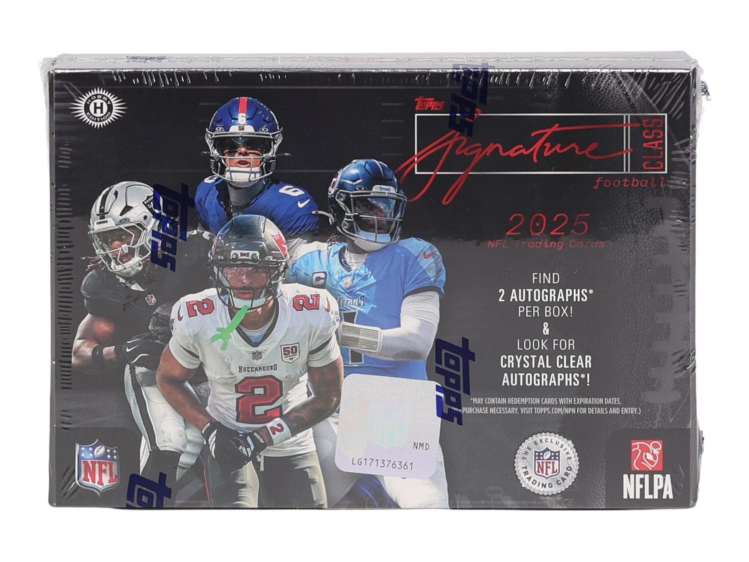 2025 TOPPS SIGNATURE CLASS FOOTBALL HOBBY BOX