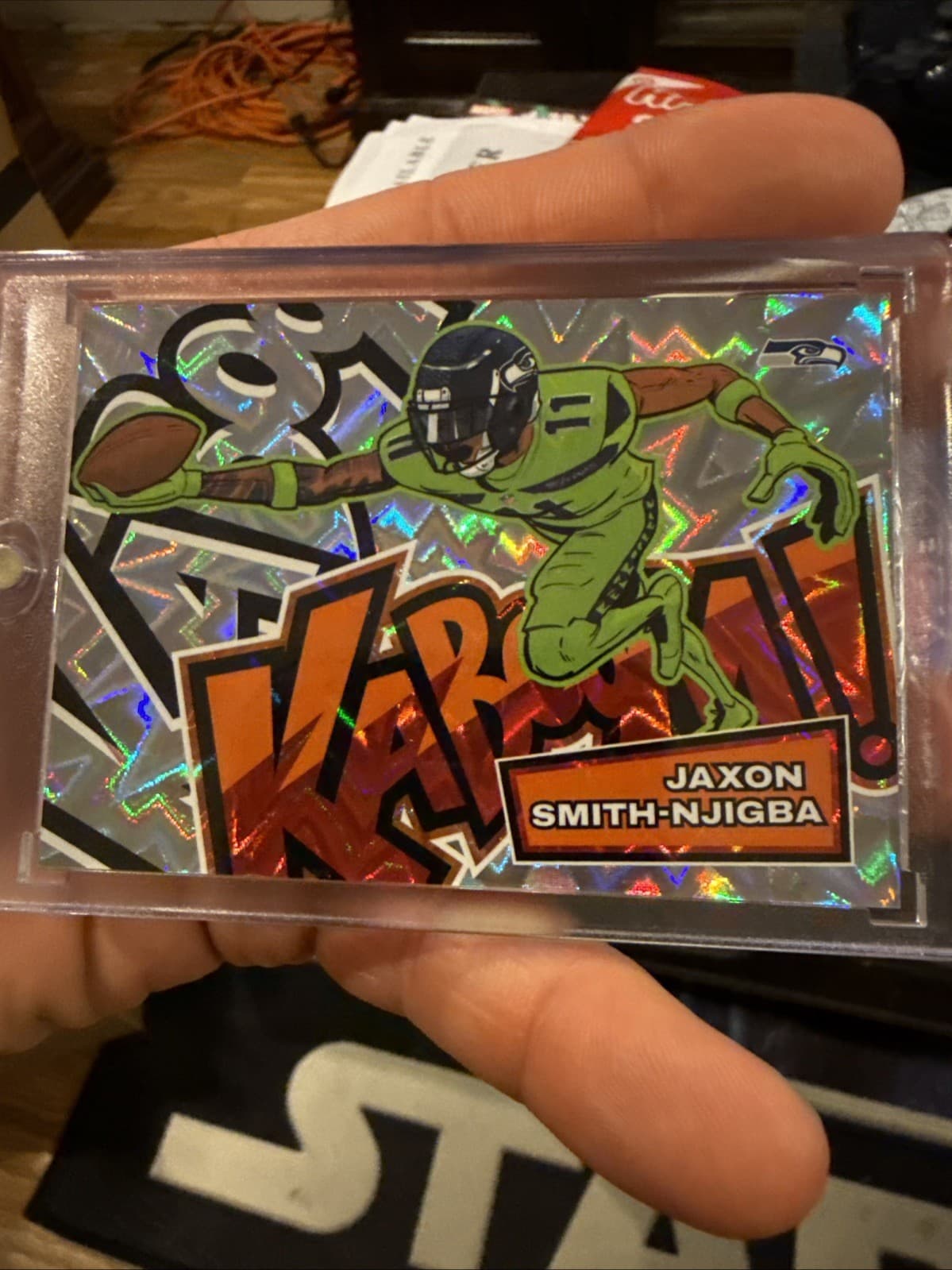 2025 Panini Absolute Football Jaxon Smith-Njigba KABOOM! RC No.27 Case Hit RARE!