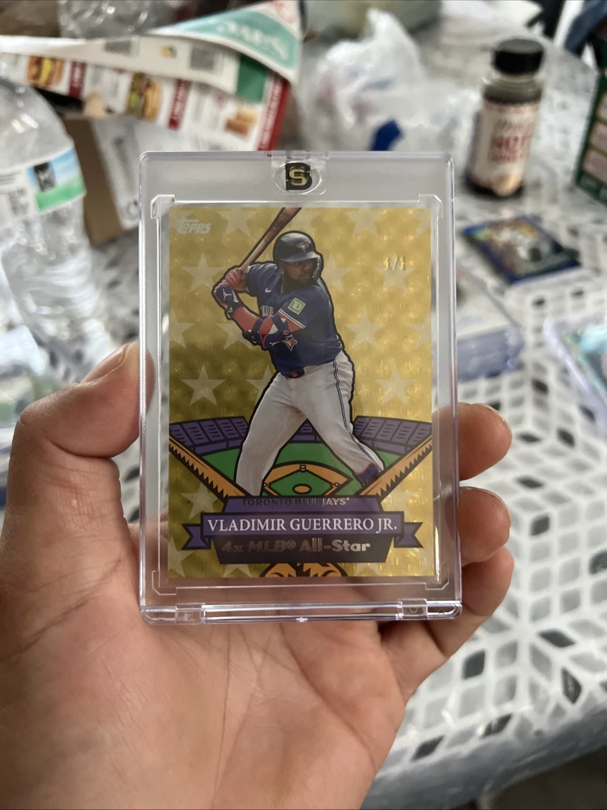 2025 Topps Archives Vladimir Guerrero Jr.  Gold 1/1 07AS-16