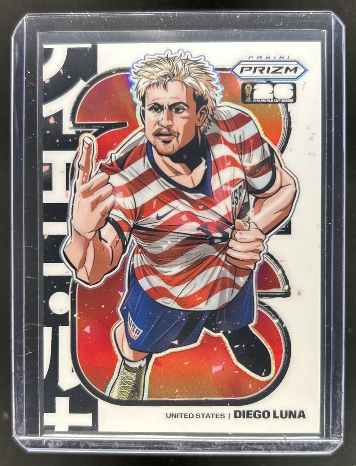 2026 Panini Prizm World Cup Diego Luna Manga SSP #19 USMNT