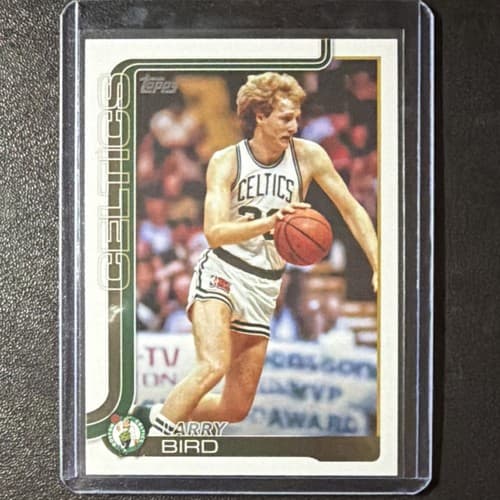 Topps 2025-26 Larry Bird #257 Boston Celtics Basketball Card Base Set