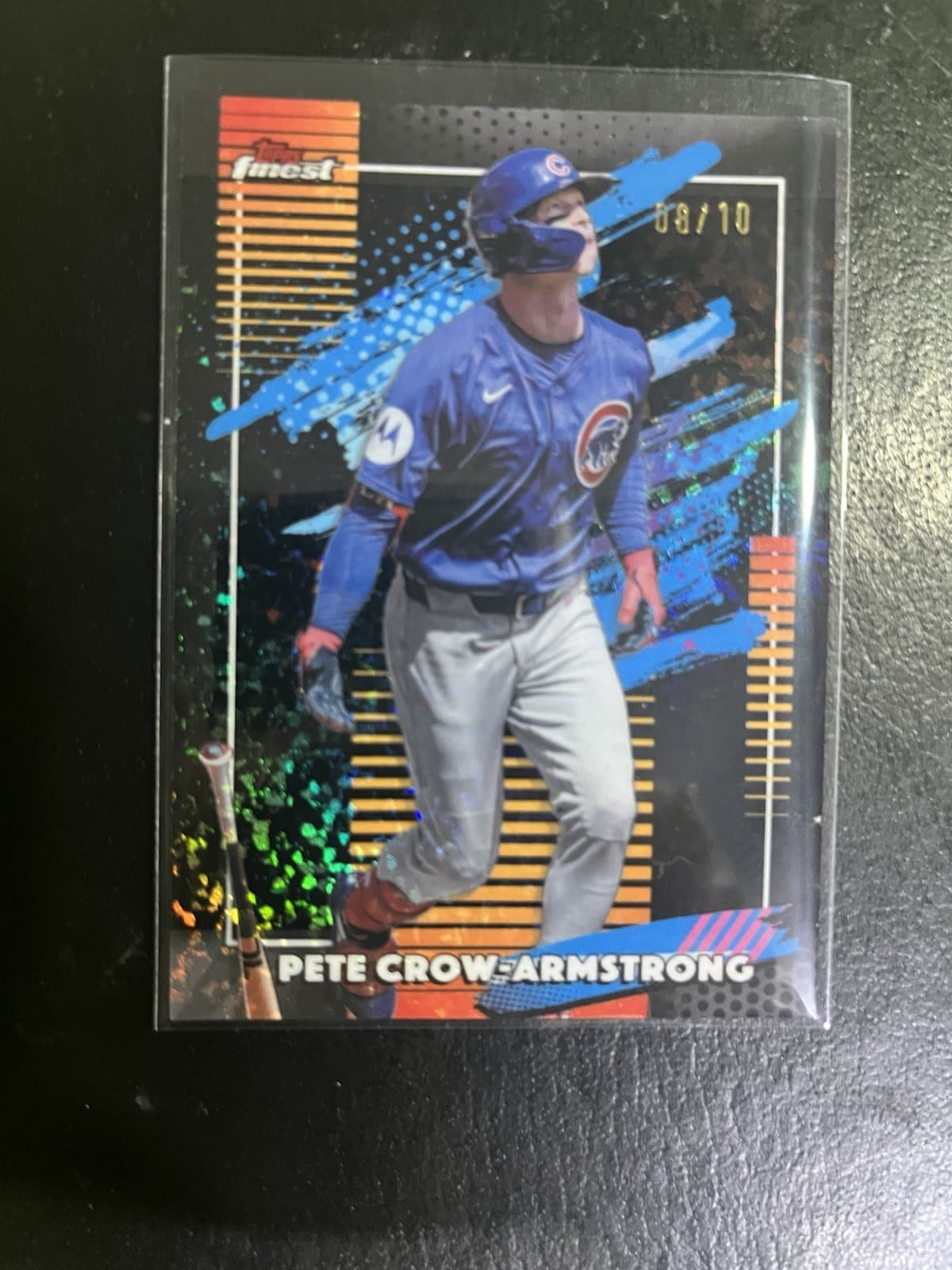 2026 Topps Finest Pete Crow Armstrong Black Refractor /10