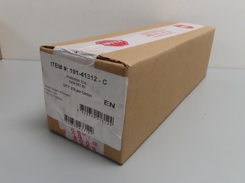 2024 Pokemon Scarlet & Violet Surging Sparks Factory Sealed Booster Box Case