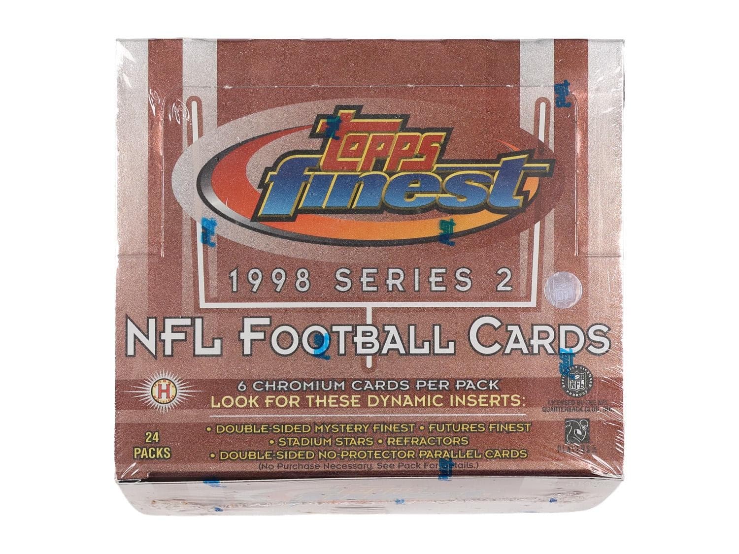 1998 Topps Finest Series 2 Football Hobby Box