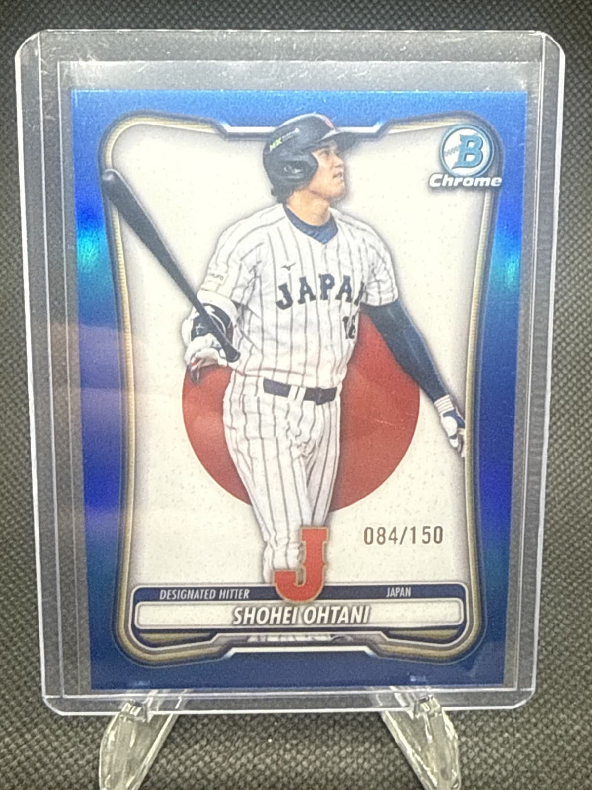 2026 Bowman Chrome WBC Shohei Ohtani True Blue Refractor/150 WBC-17