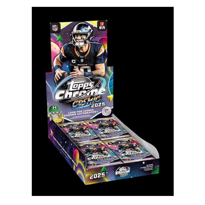 2 BOXES. Topps 2025 Topps Chrome Cosmic Presale confirmed