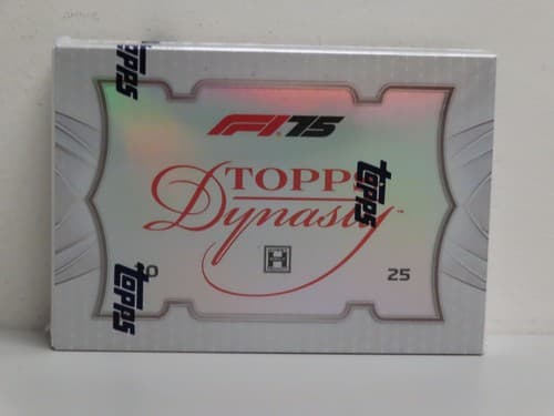 2025 Topps Dynasty F1 Formula 1 Racing Factory Sealed Hobby Box