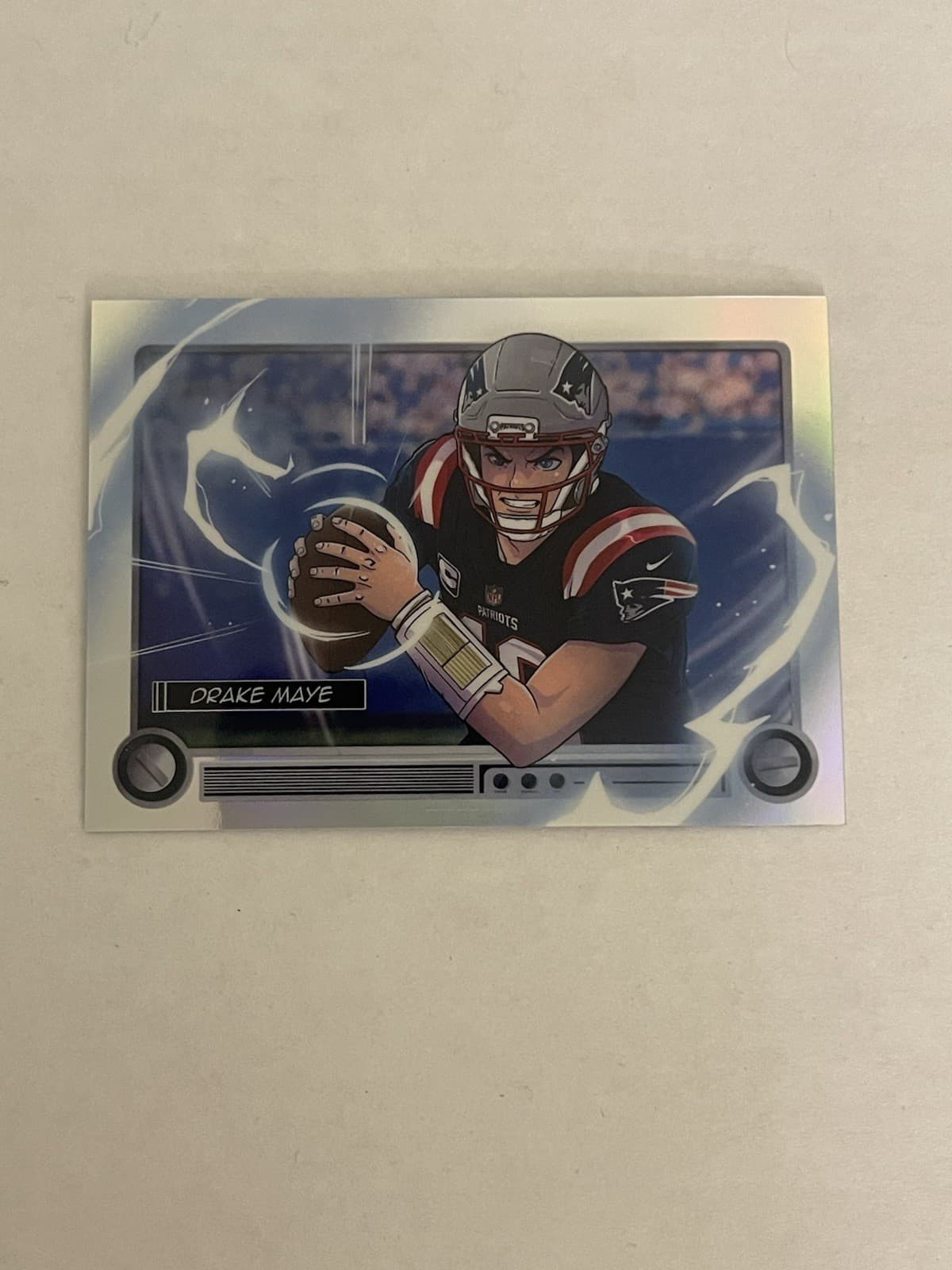 2026 Topps Bowman Chrome Drake Maye Anime SSP Case Hit #NFLA-DM