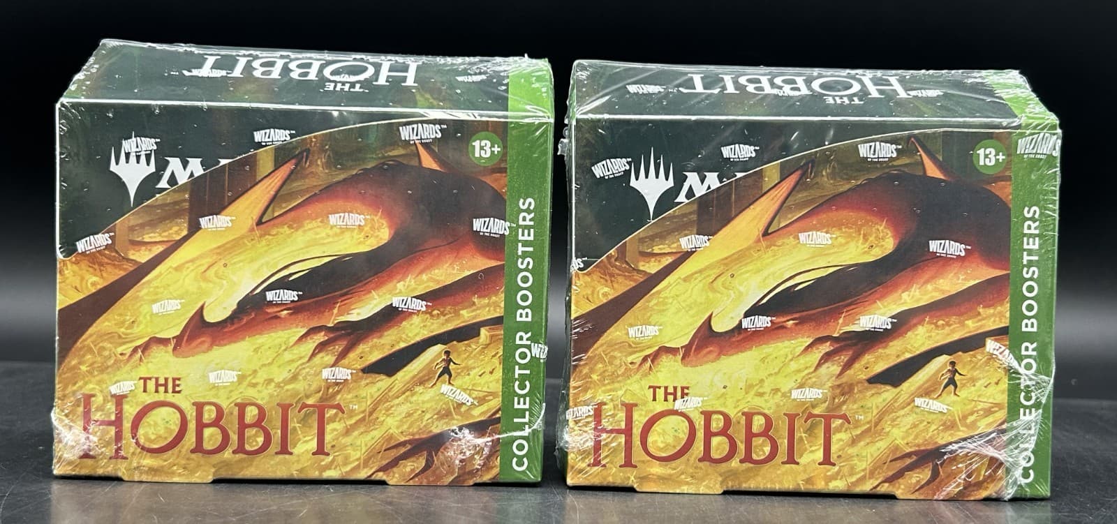 Lot (2) Magic The Gathering MTG The Hobbit Collector Booster Boxes Sealed