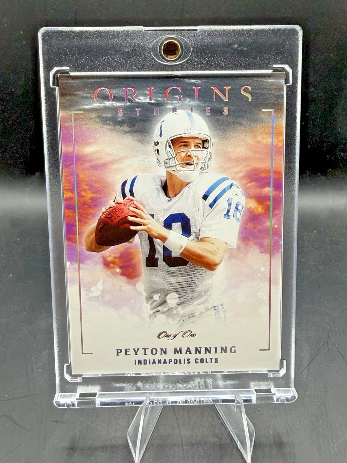 2020 Panini Origins Stories Peyton Manning 1/1 
