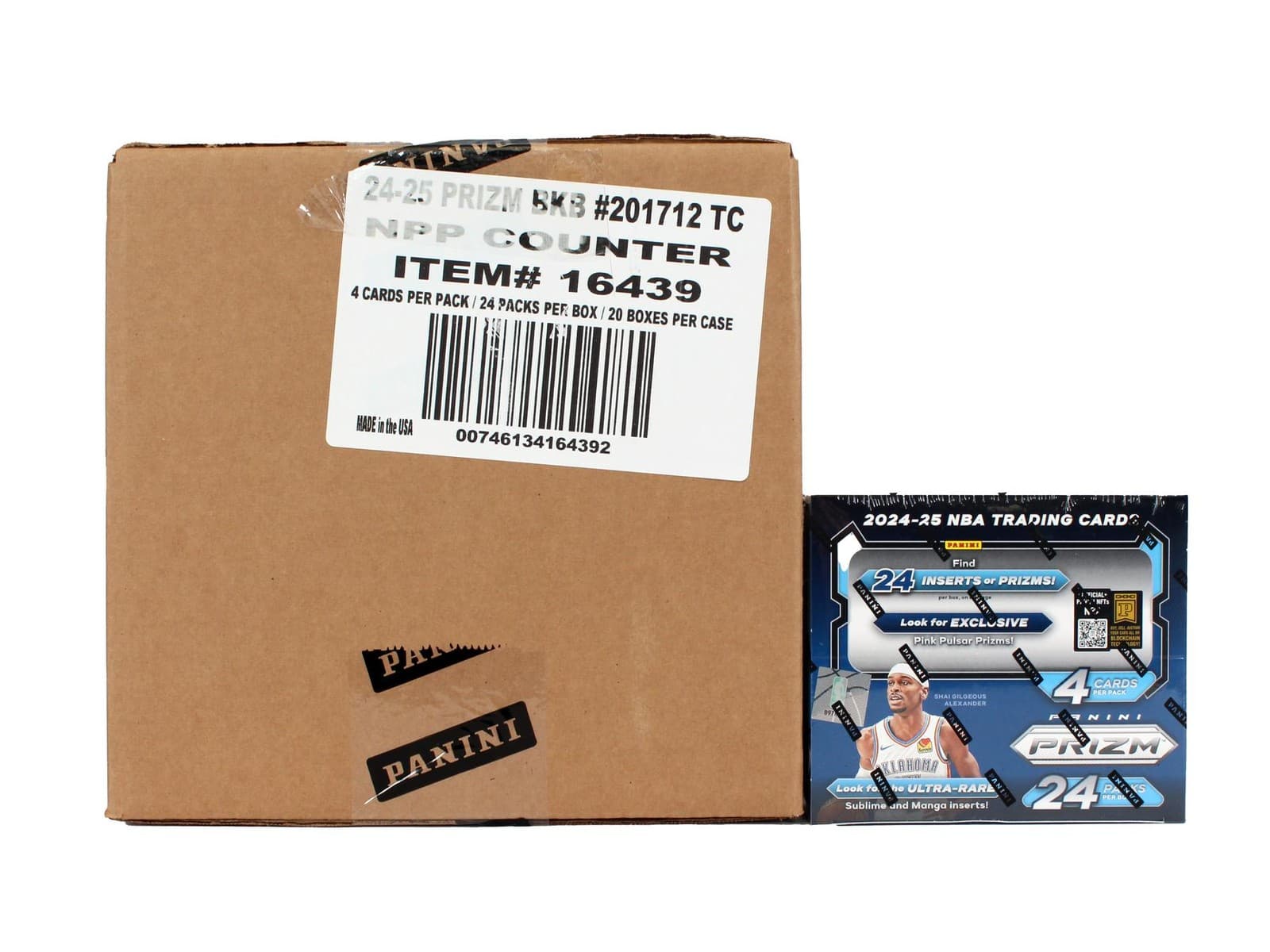2024/25 Panini Prizm Basketball Retail 24-Pack 20-Box Case