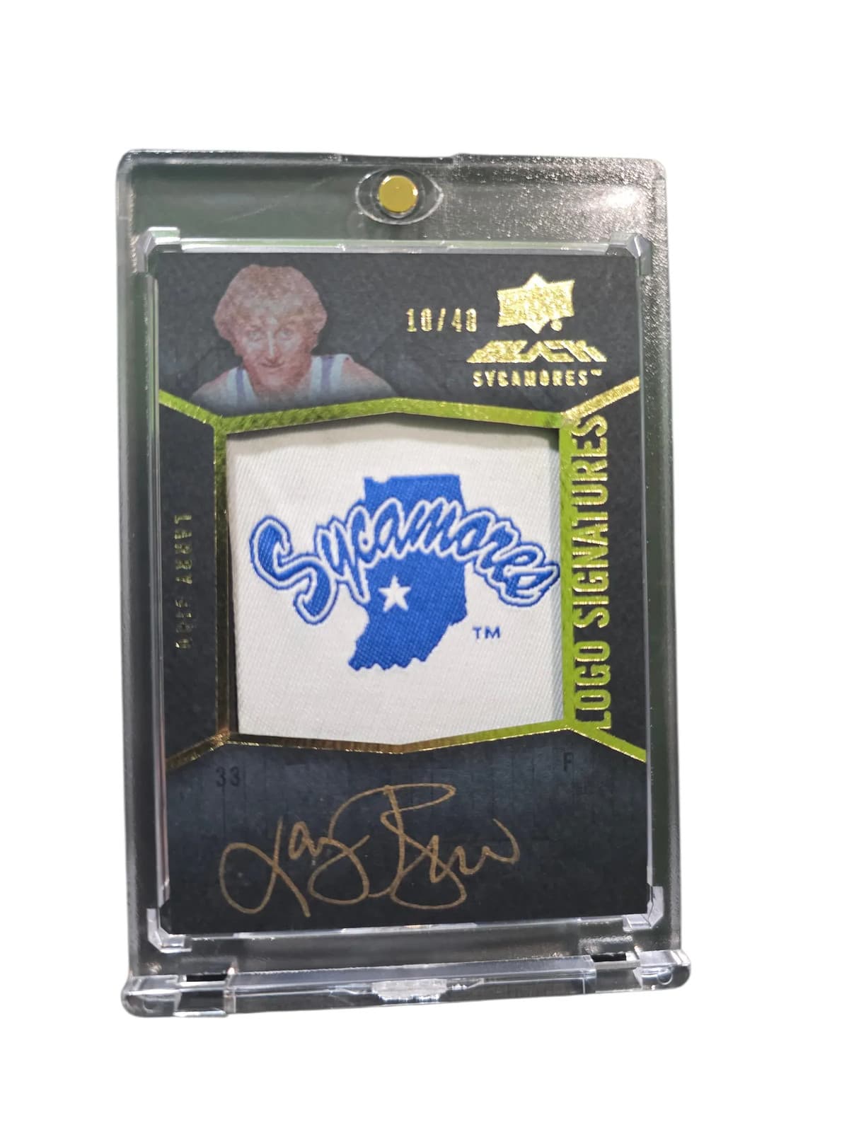2013 Upper Deck Black Larry Bird #LS-LB 10/40 Patch