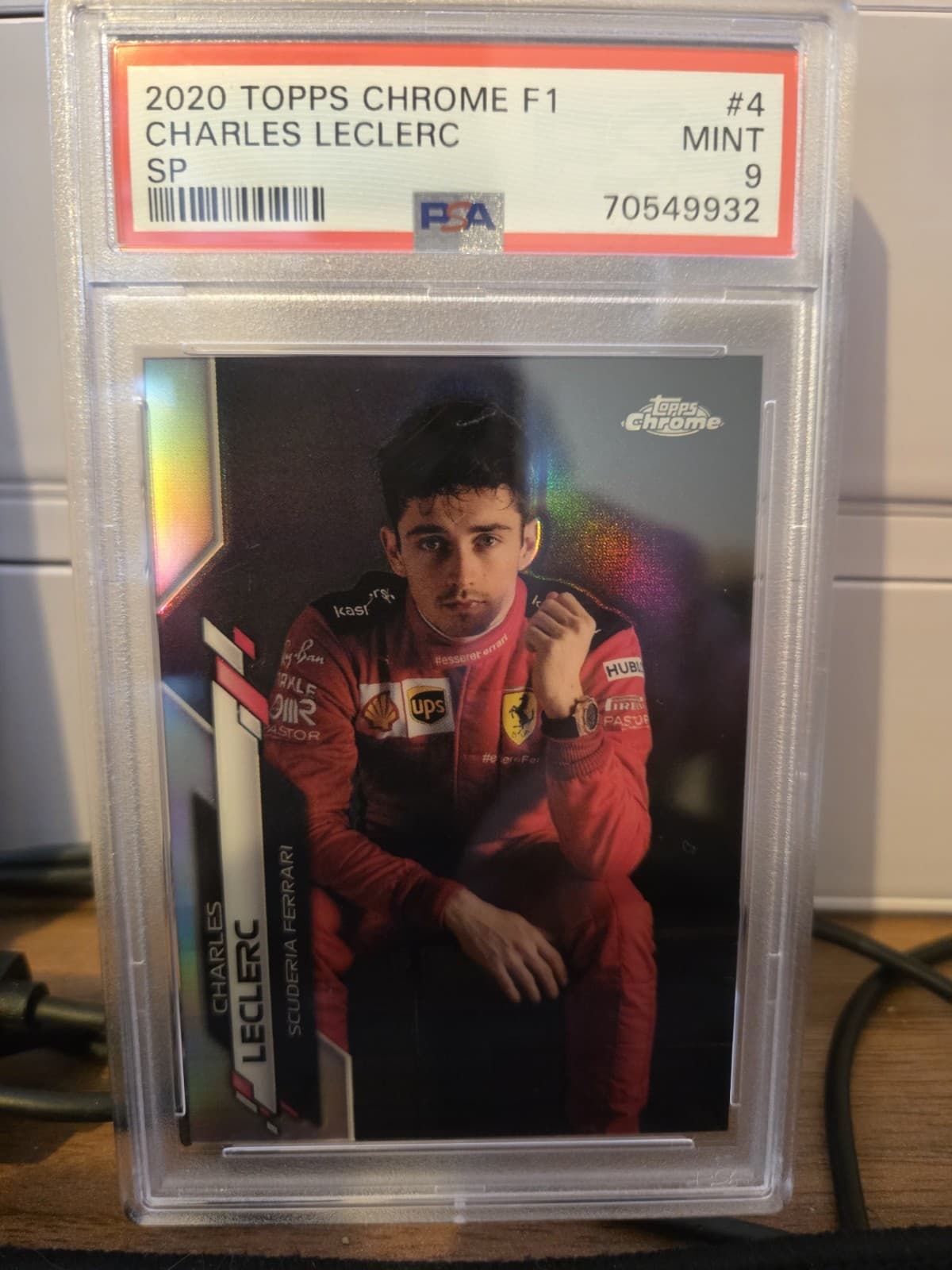 2020 Topps Chrome Formula 1 - F1 Racers Image Variation Refractor SP Charles...