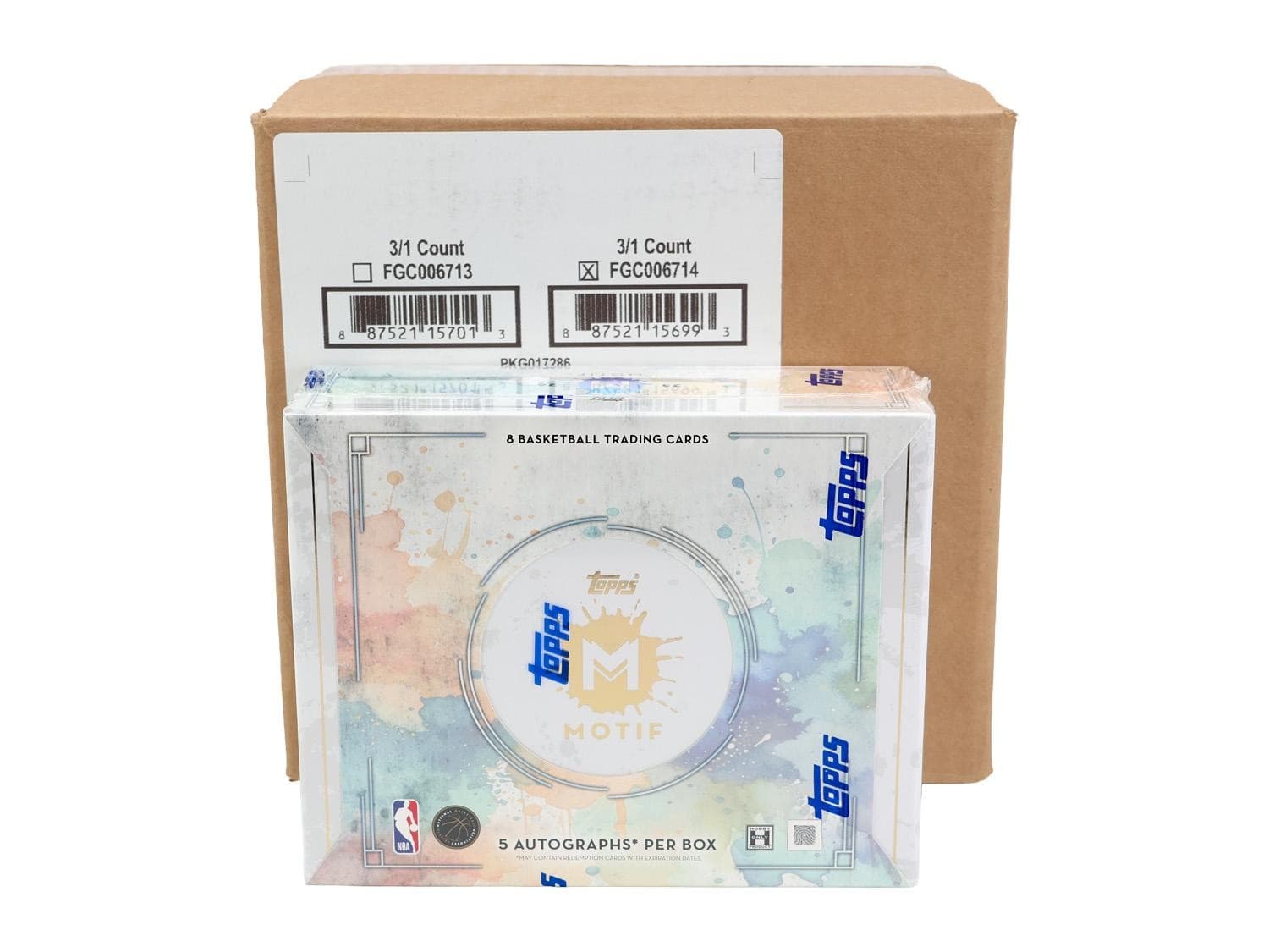 2025/26 Topps Motif Basketball Hobby 3-Box Case