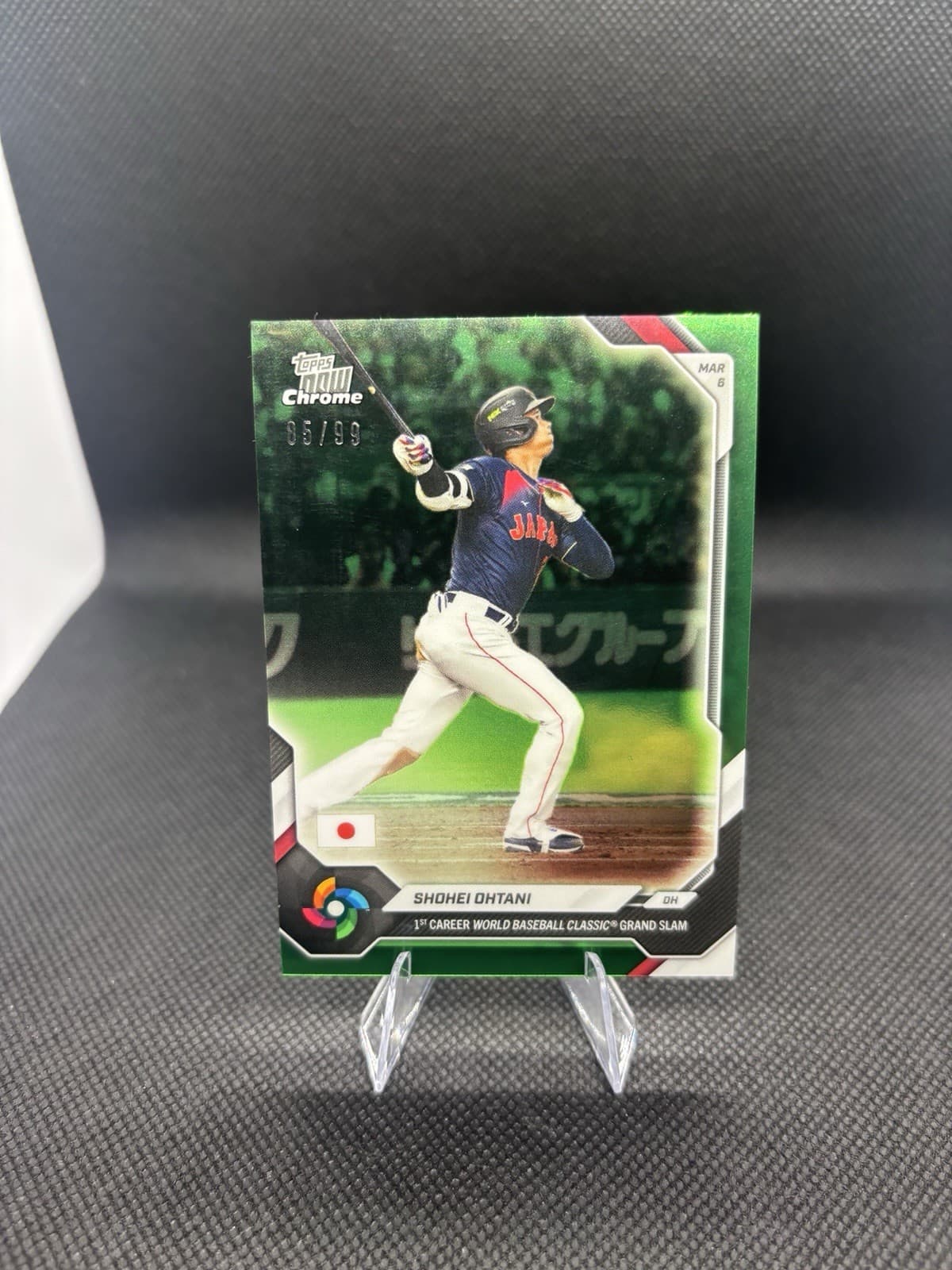 2026 Topps Now Chrome Shohei Ohtani Green /99 WB4