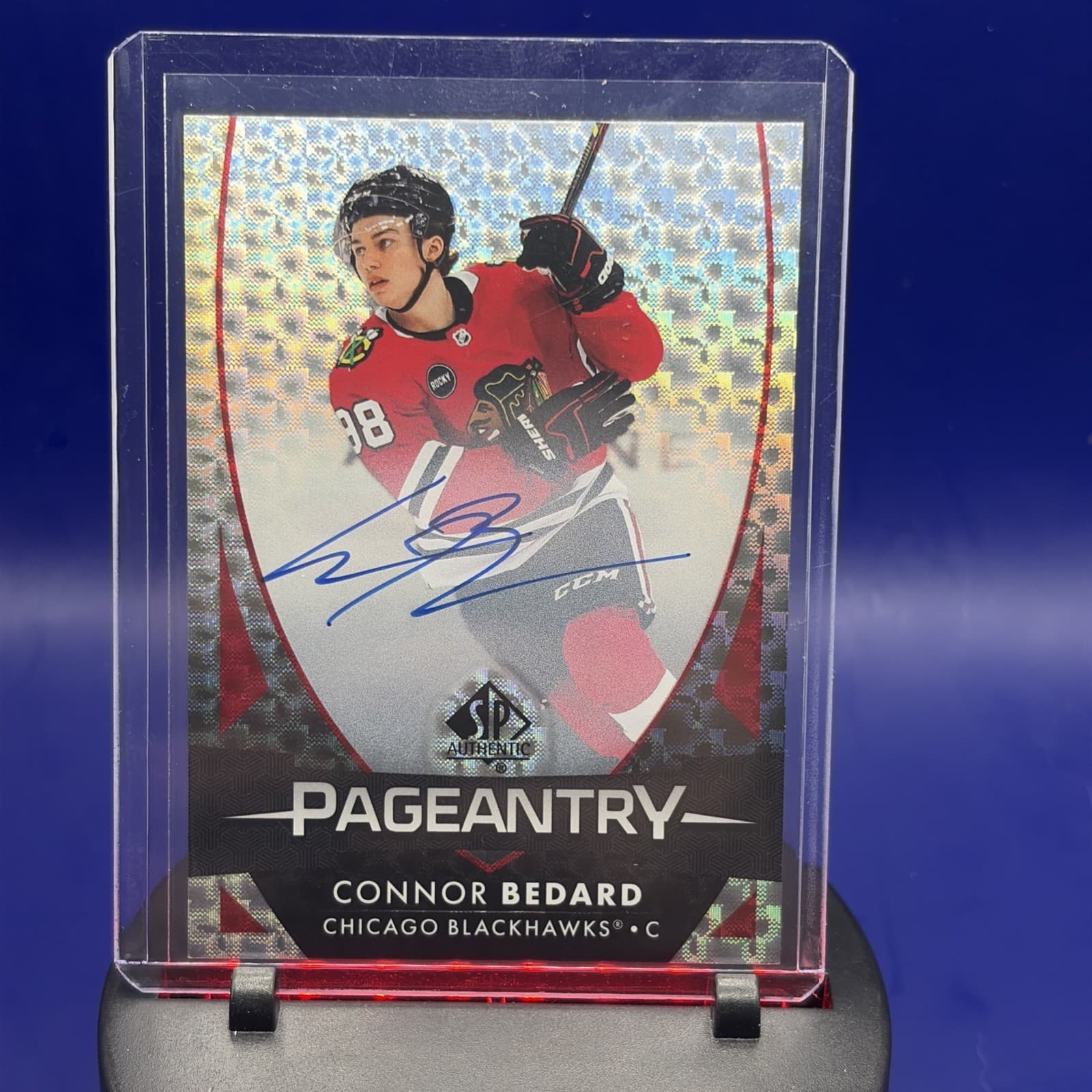 2023-24 Sp Authentic - Pageantry Connor Bedard #P-61 Autographs (AU, RC)