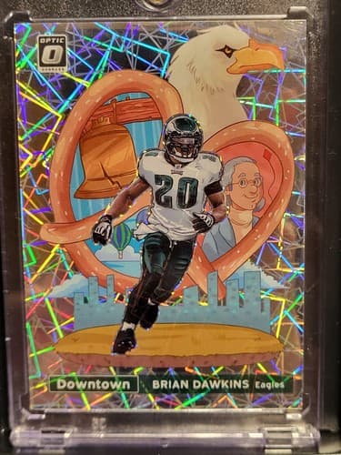 2021 Panini Donruss Optic Downtown Brian Dawkins #DT-7 Holo Prizm