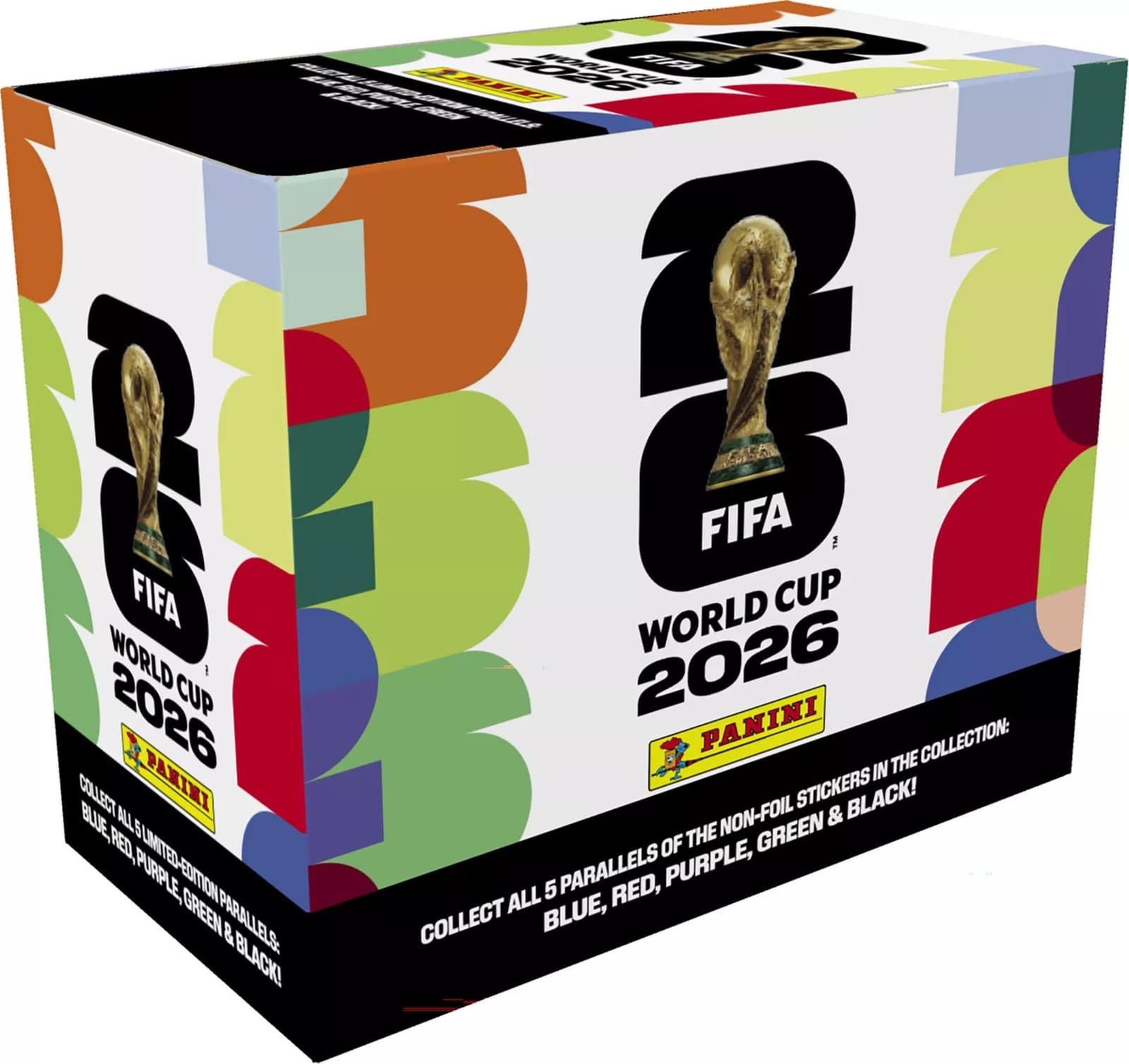 2026 PANINI FIFA WORLD CUP SOCCER 25-PACK STICKER BOX - US VERSION