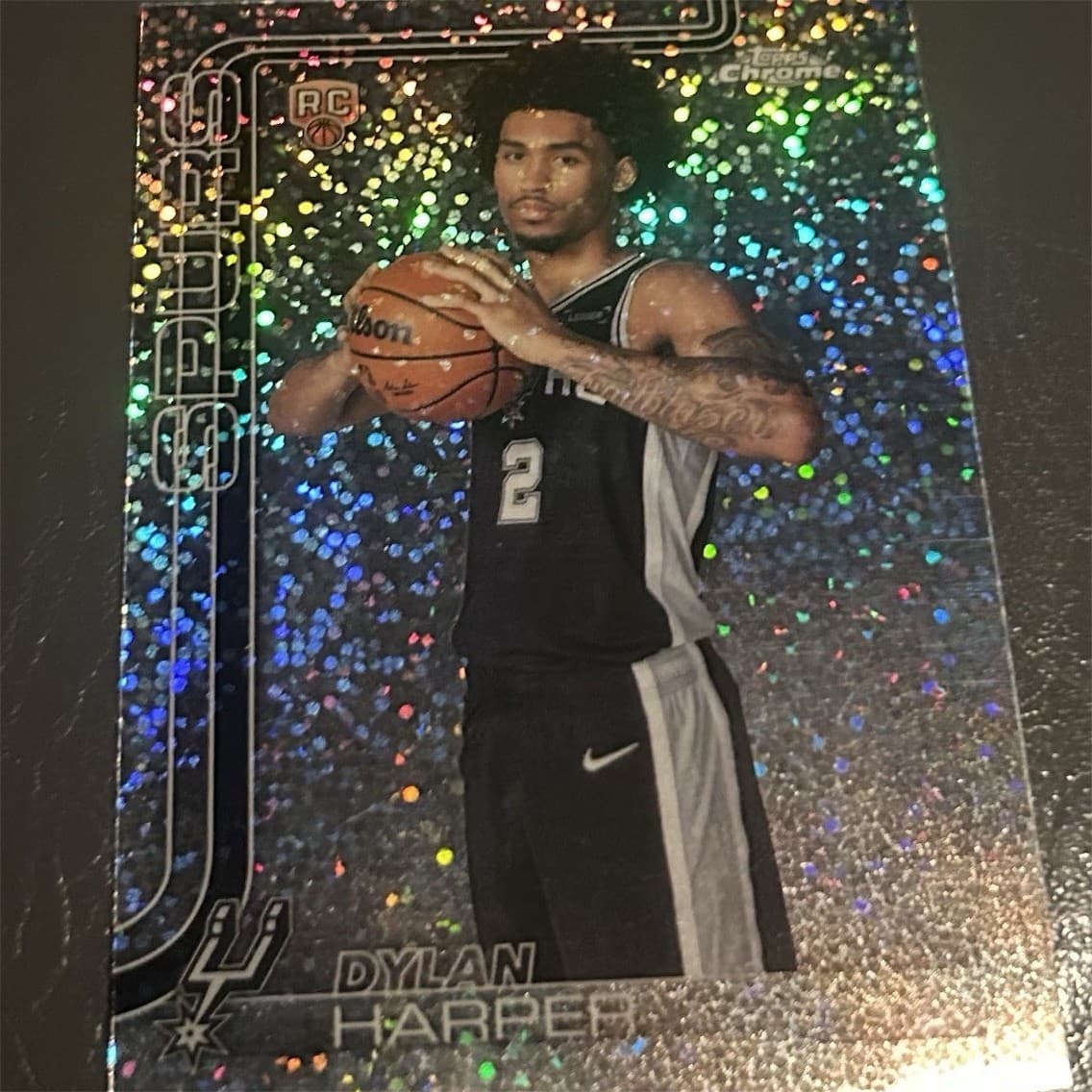 Topps Chrome Update 2025-26 Dylan Harper  RC Mini Diamonds 🔥Image Variation🔥