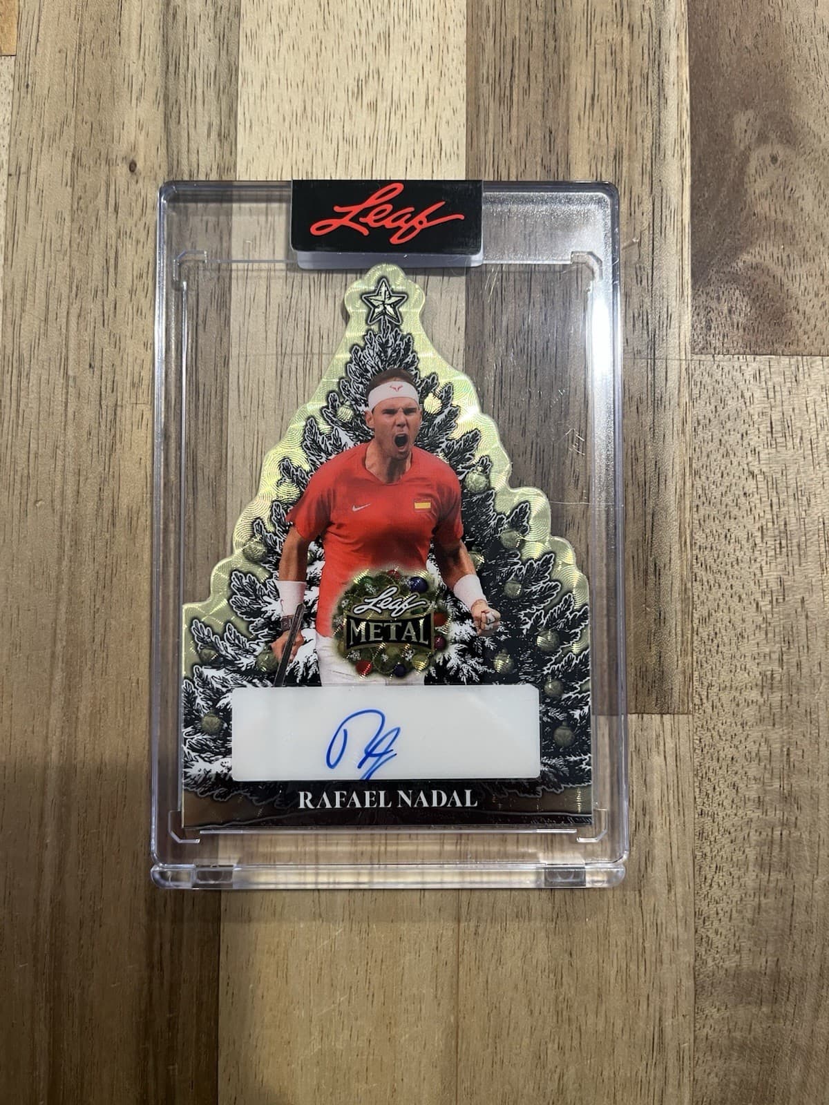 2025 Leaf Metal Rafael Nadal autograph 1/1 