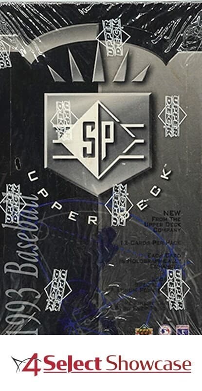 1993 UPPER DECK SP BASEBALL HOBBY BOX FACTORY SEALED DEREK JETER RC YEAR