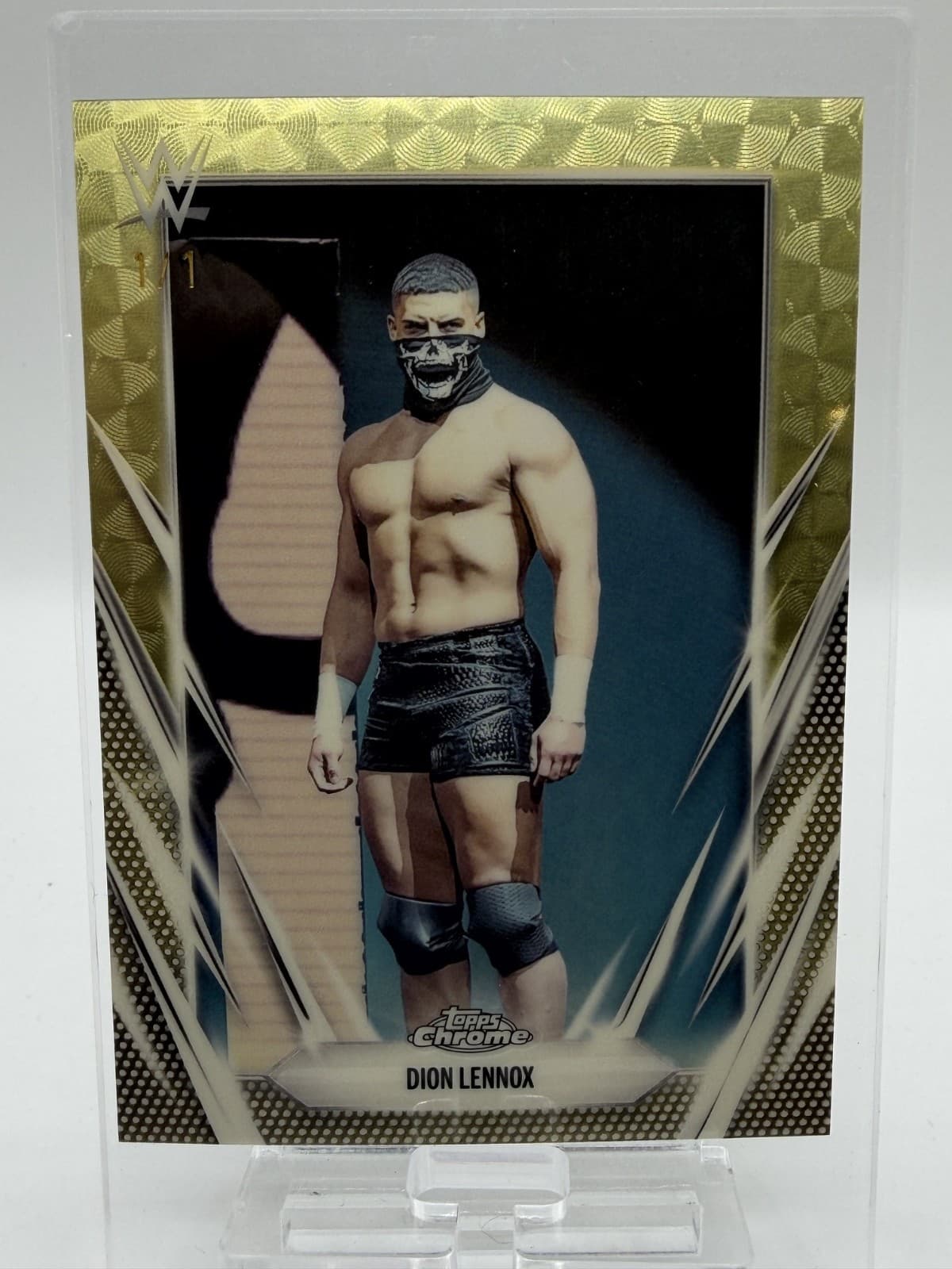 Dion Lennox 2026 Topps Chrome WWE #160 SUPERFRACTOR 1/1