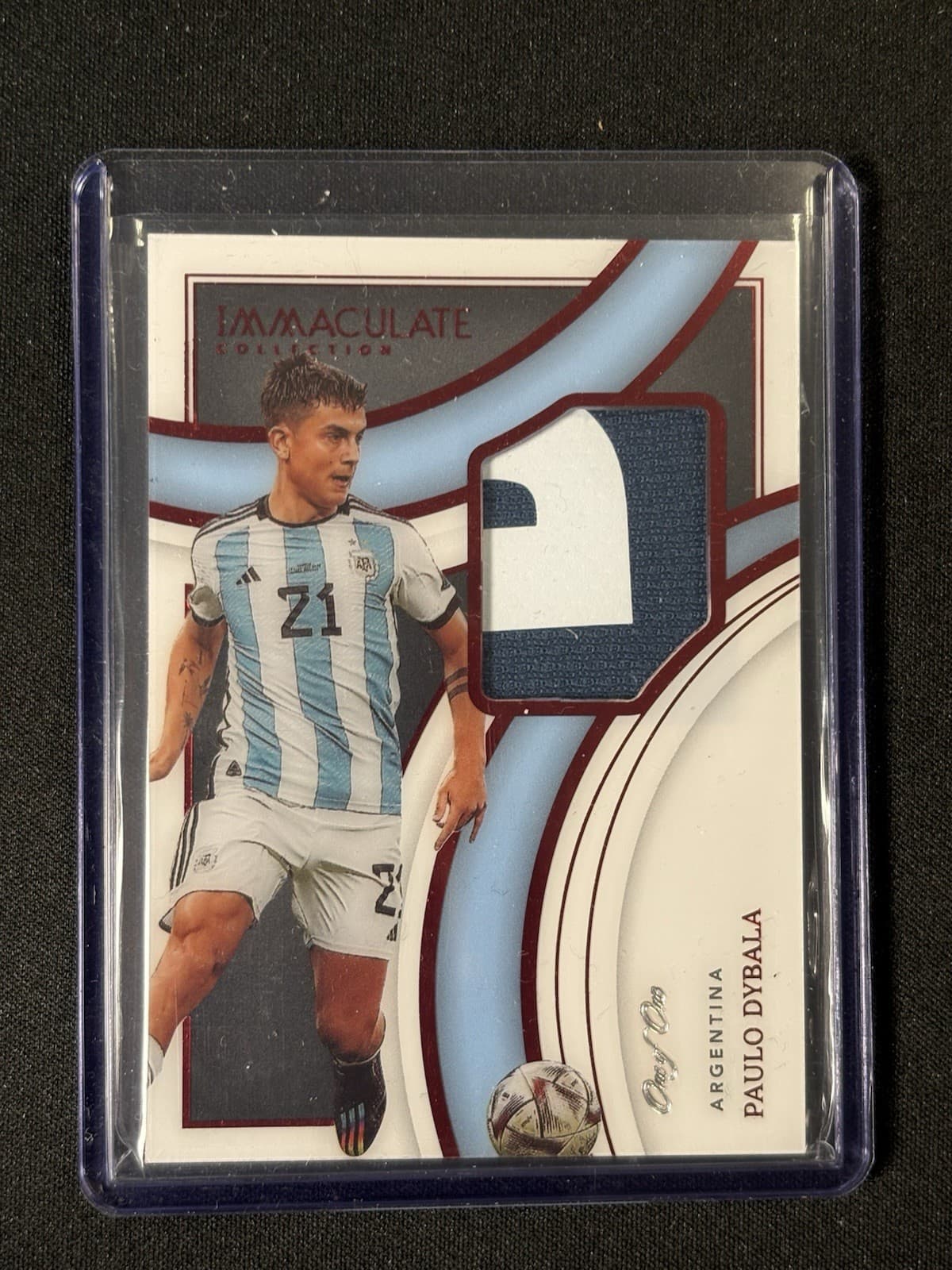Paulo Dybala 2022-23 Panini Immaculate Soccer In The Game Patches 1/1 Argentina