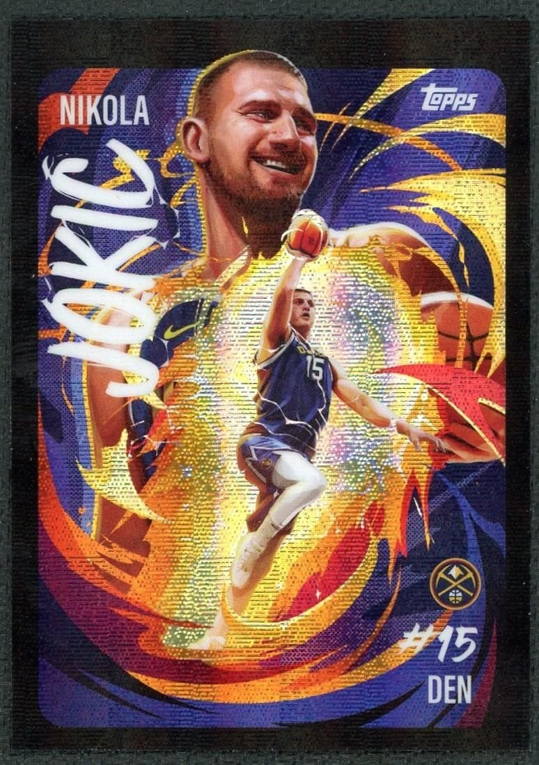 2025/26 Topps Chrome Nikola Jokic Ultra Violet #UV-10
