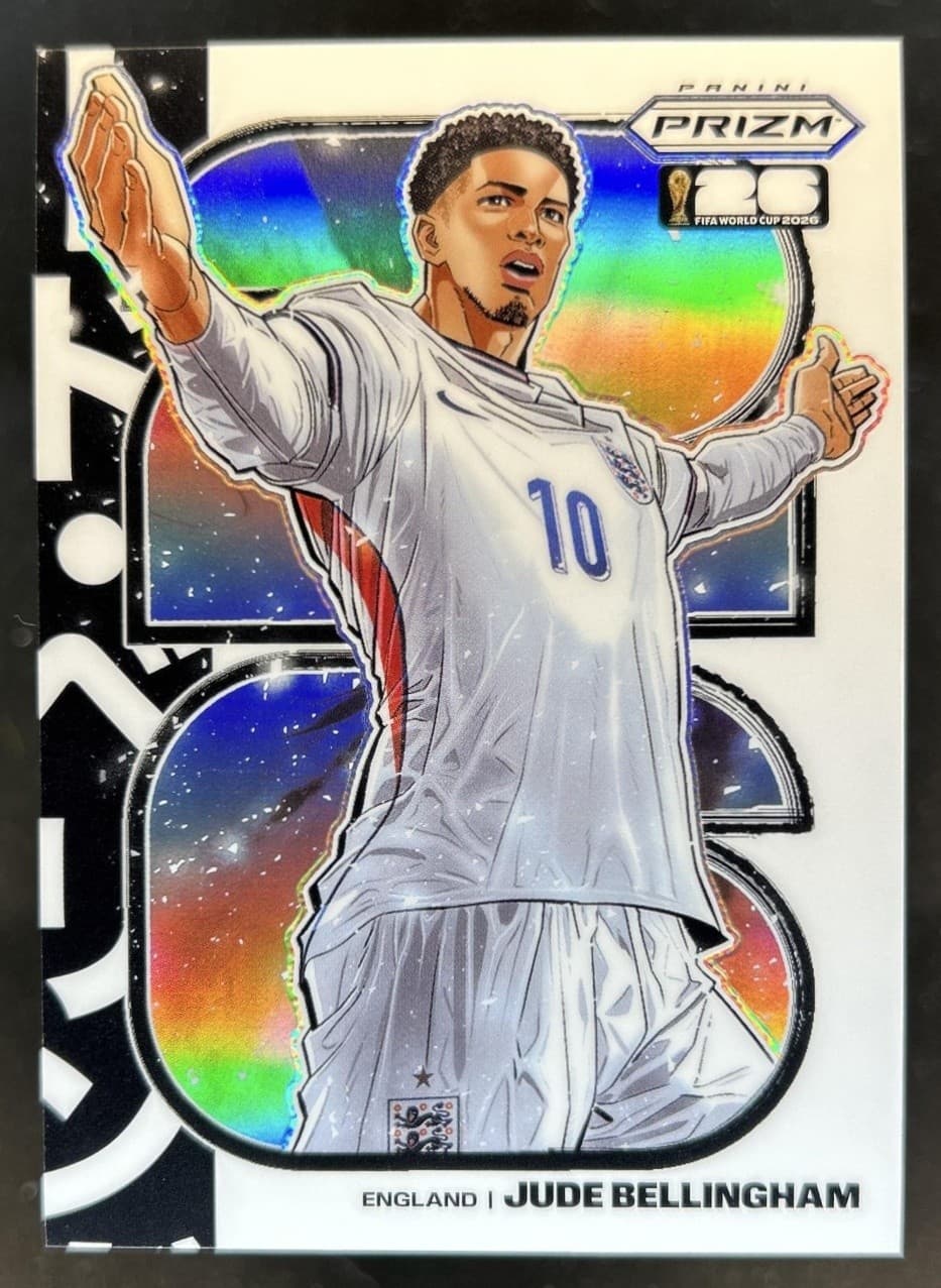 2026 Panini Prizm World Cup Jude Bellingham Manga SSP #9 England