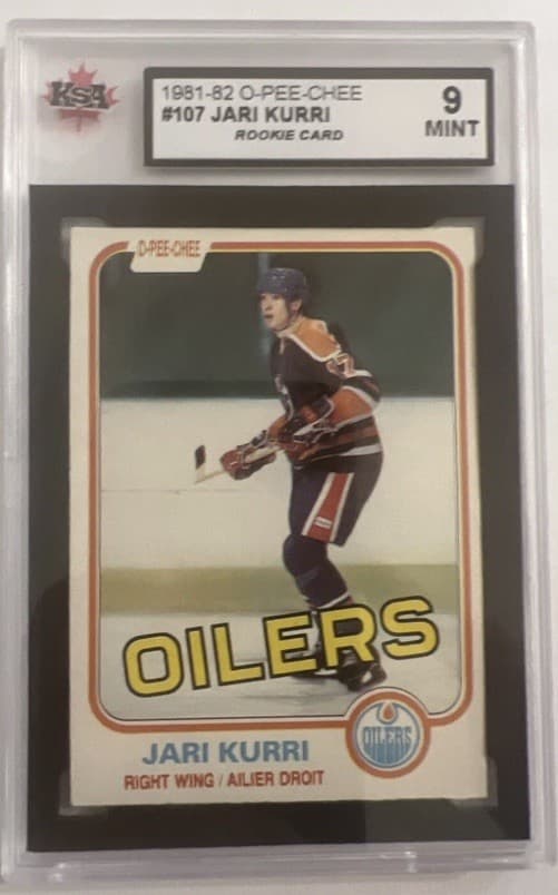 Jari Kurri O Pee Chee #107 (Rookie) KSA 9