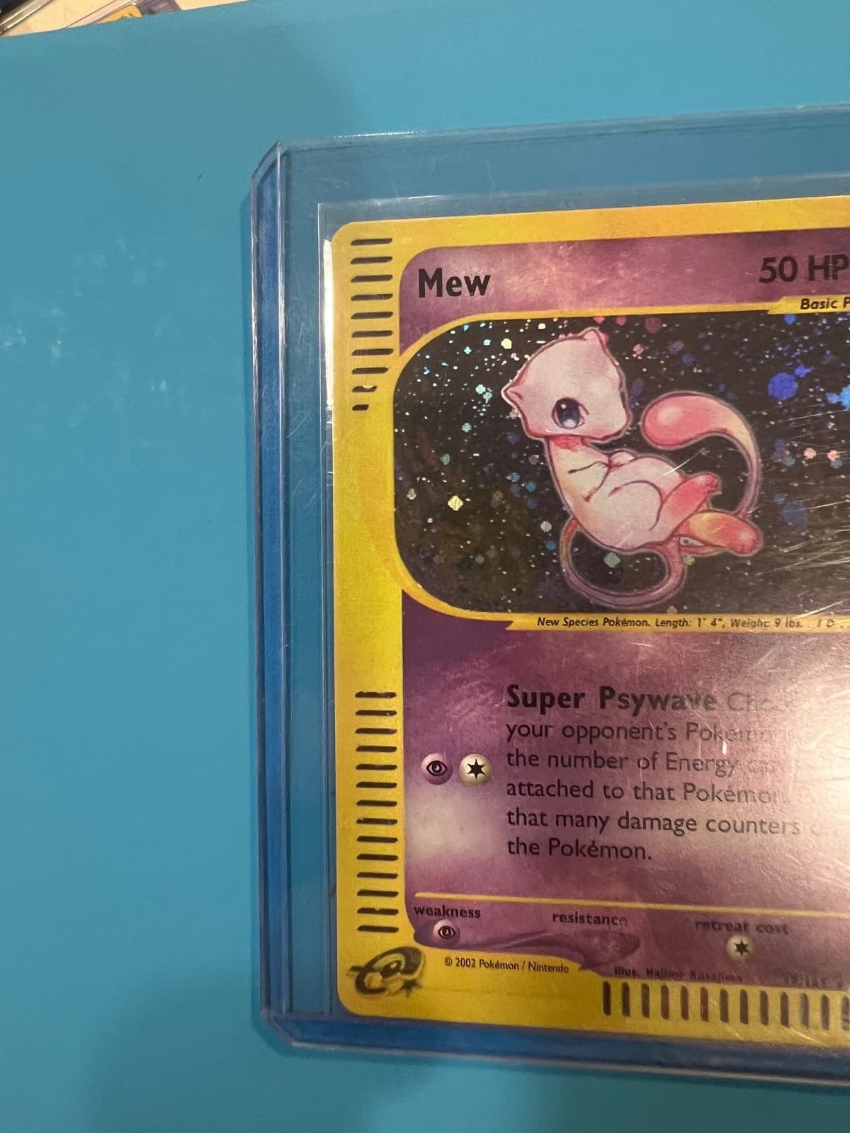 mew Holo Vintage Pokemon TCG 