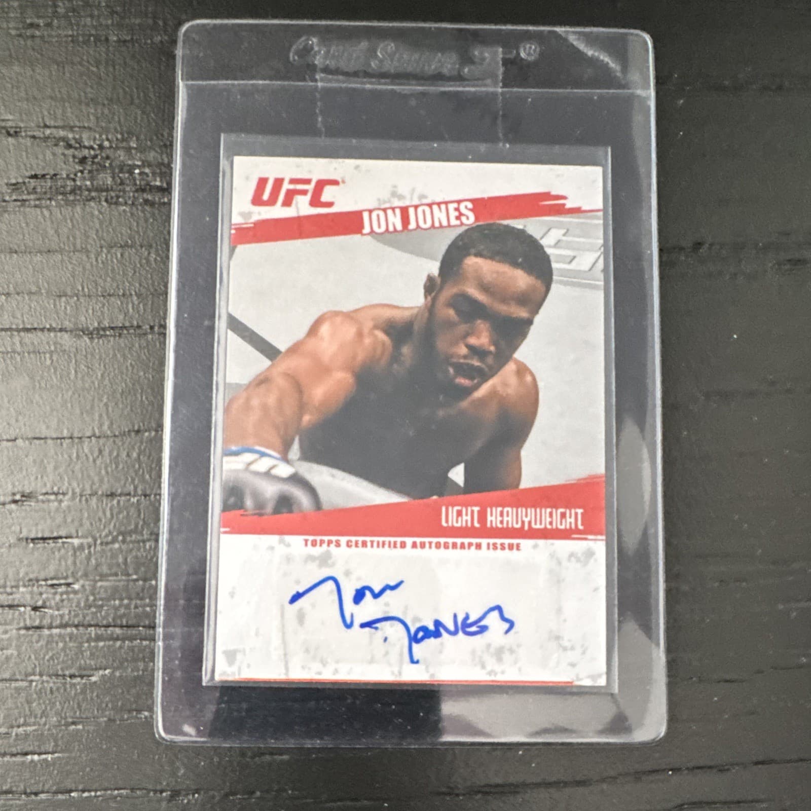 Topps 2009 UFC Jon Jones Fighter Autographs Auto Insert #FA-JJ