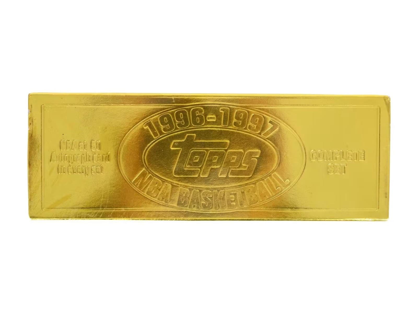 1996/97 Topps Basketball Factory Set Gold