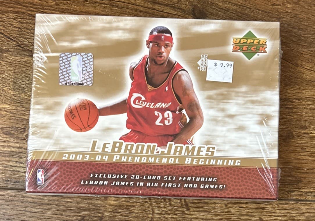 2003-04 Upper Deck Phenomenal Beginning Lebron James Rookie Sealed Box Set New