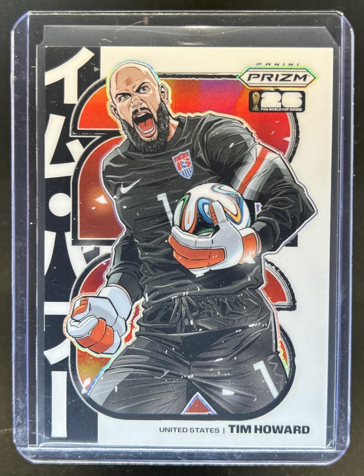 2026 Panini Prizm World Cup Tim Howard Manga SSP #23 USMNT