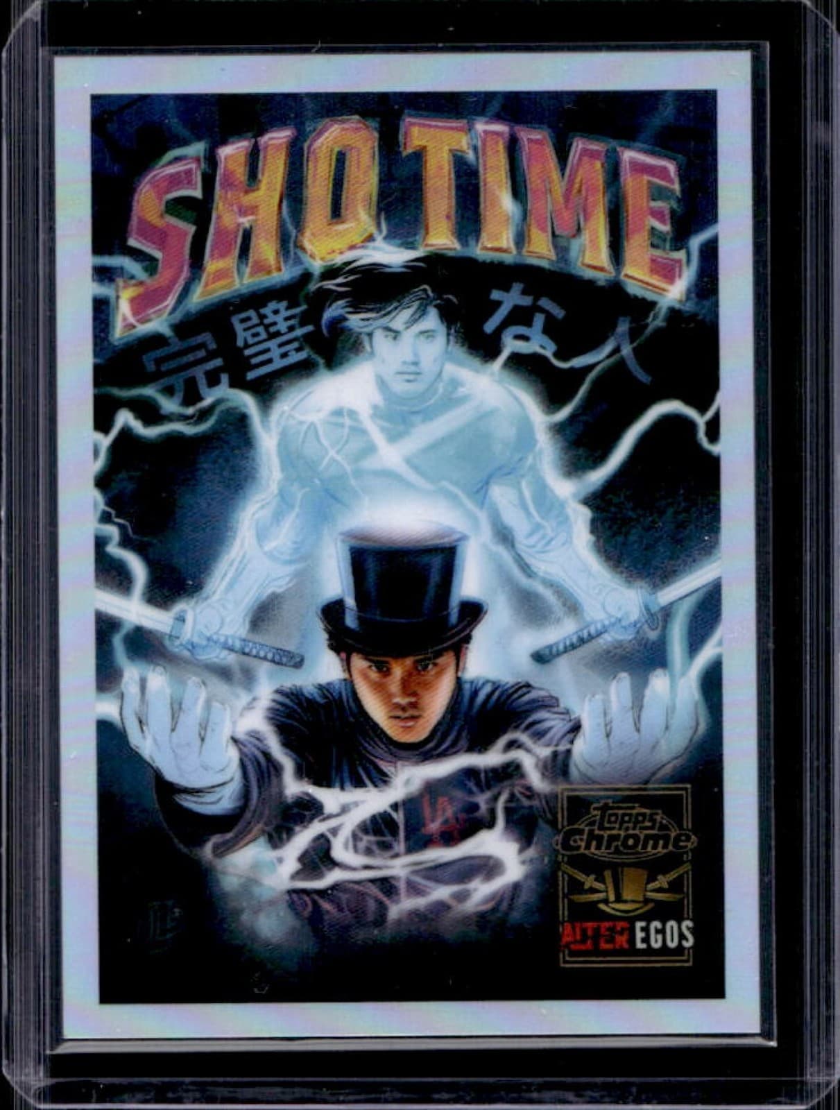 2025 Topps Chrome Update Shohei Ohtani Alter Ego Super Heroes #AE-9 Dodgers