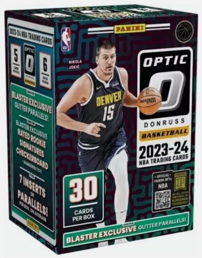 2023/24 Panini Donruss Optic Basketball Blaster Box (Glitter Parallels)