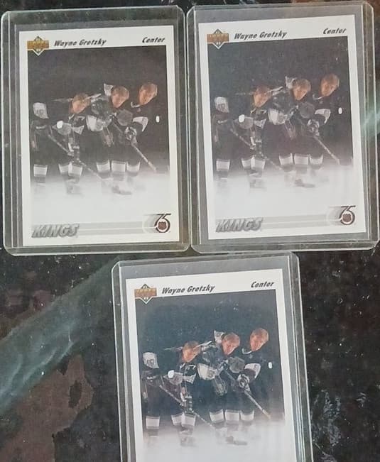 Upper Deck Wayne Gretzky Kings NHL Ice Hockey Trading Card Lot 3 Cards