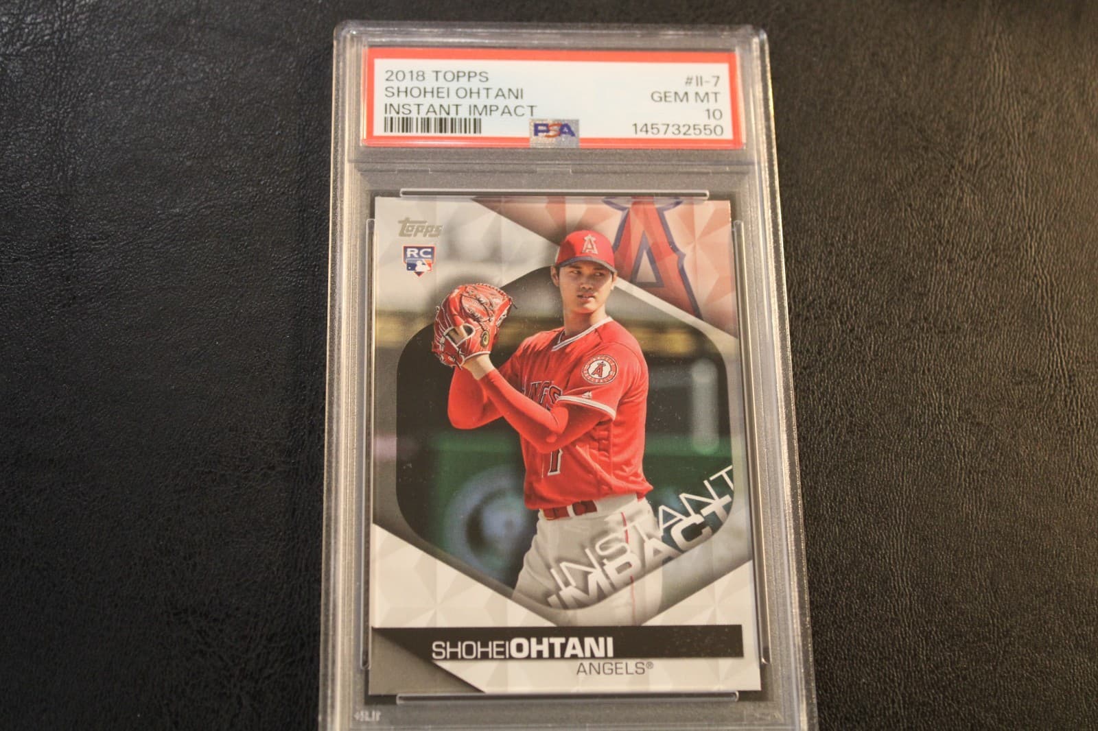 2018 Topps - Rookie - Instant Impact - Shohei Ohtani - PSA GEM MINT 10