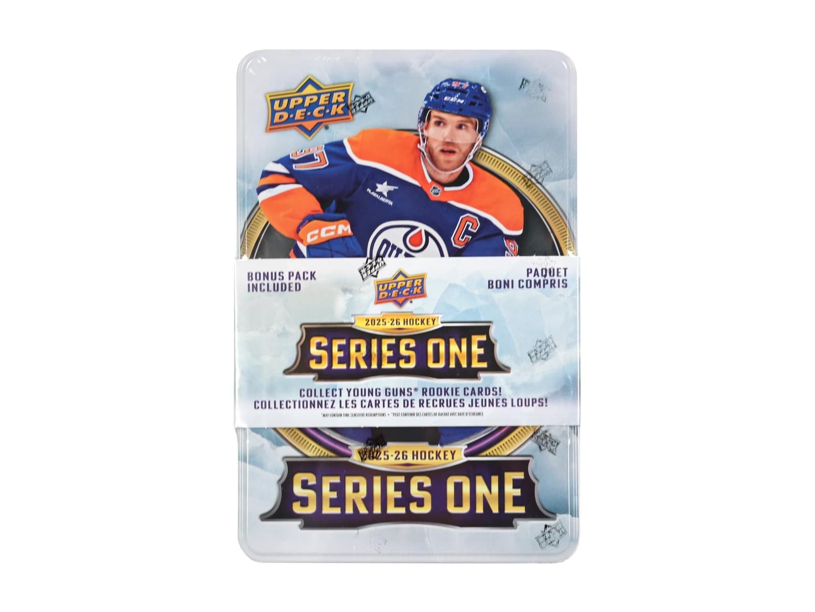 2025/26 UPPER DECK SERIES 1 HOCKEY TIN (BOX)