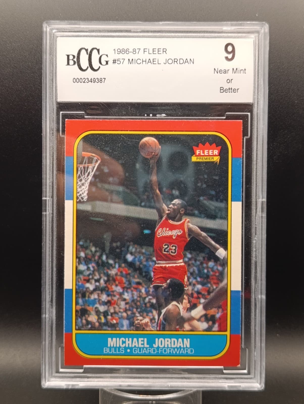 1986-87 Fleer - Michael Jordan #57 (RC)