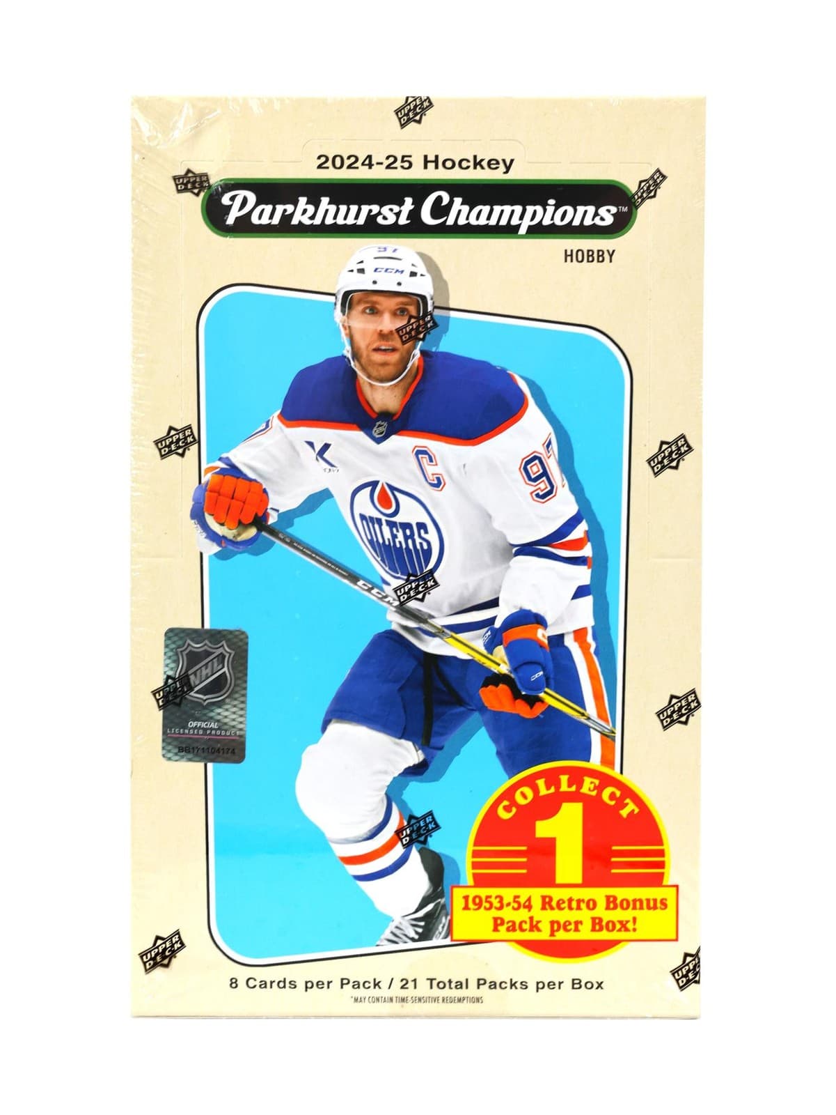 2024/25 UPPER DECK PARKHURST CHAMPIONS HOCKEY HOBBY BOX