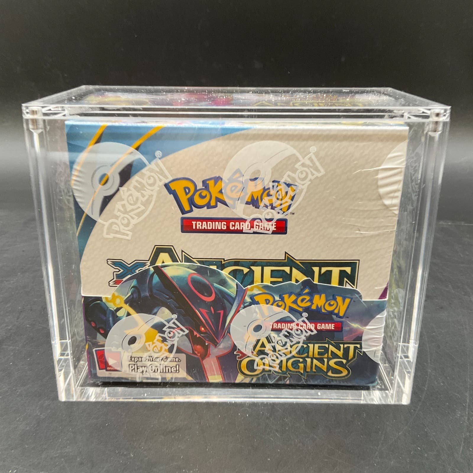 Pokemon TCG XY Ancient Origins Booster Box SEALED WITH ACRYLIC