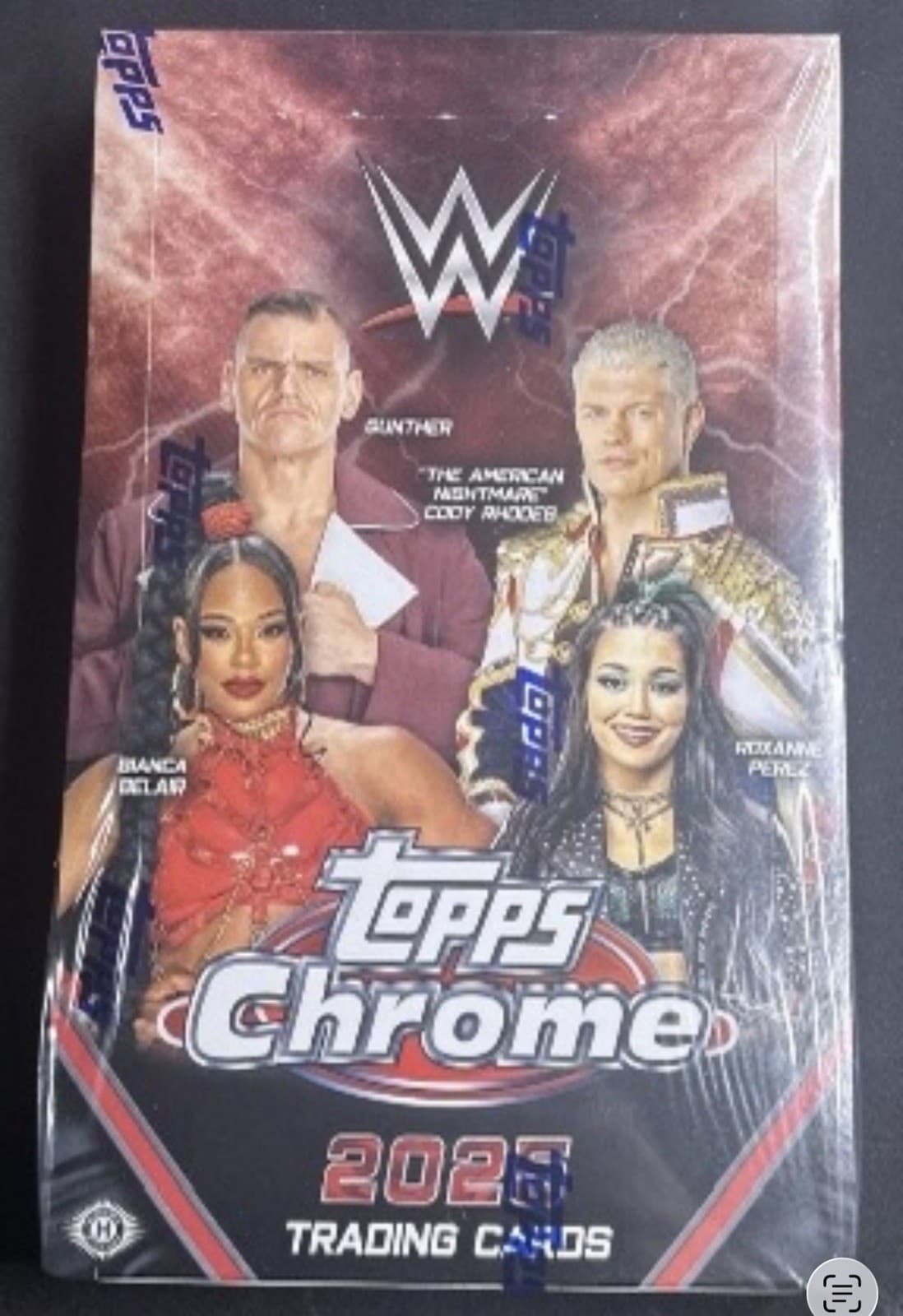 2025 Topps WWE Chrome Factory Sealed Hobby Box Rare 2 Autos Per Box Wrestling